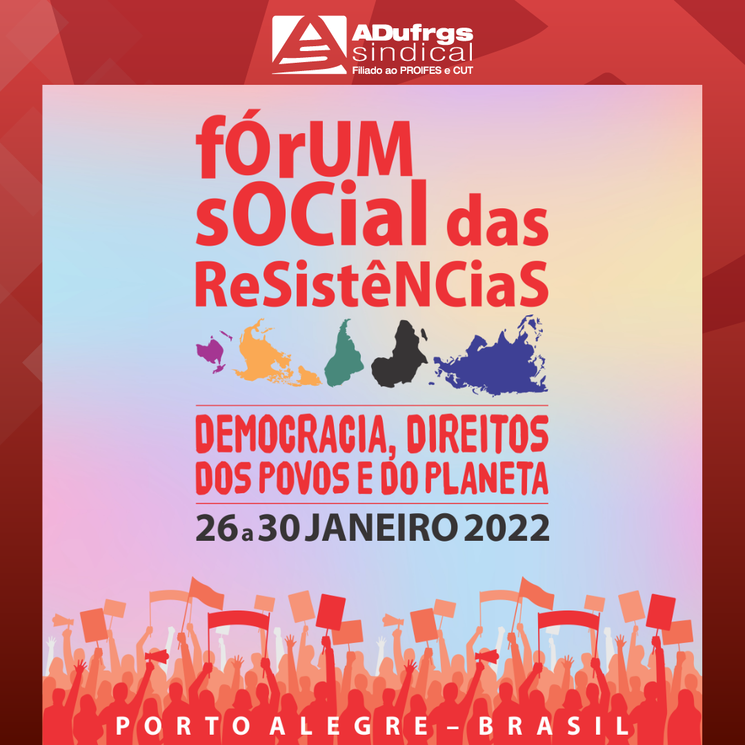 Fórum Social das Resistências inicia com marcha no dia 26