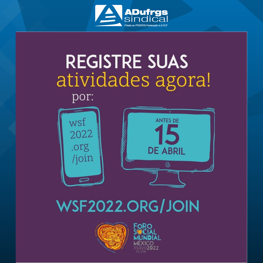 Fórum Social Mundial México 2022 recebe inscrições para atividades