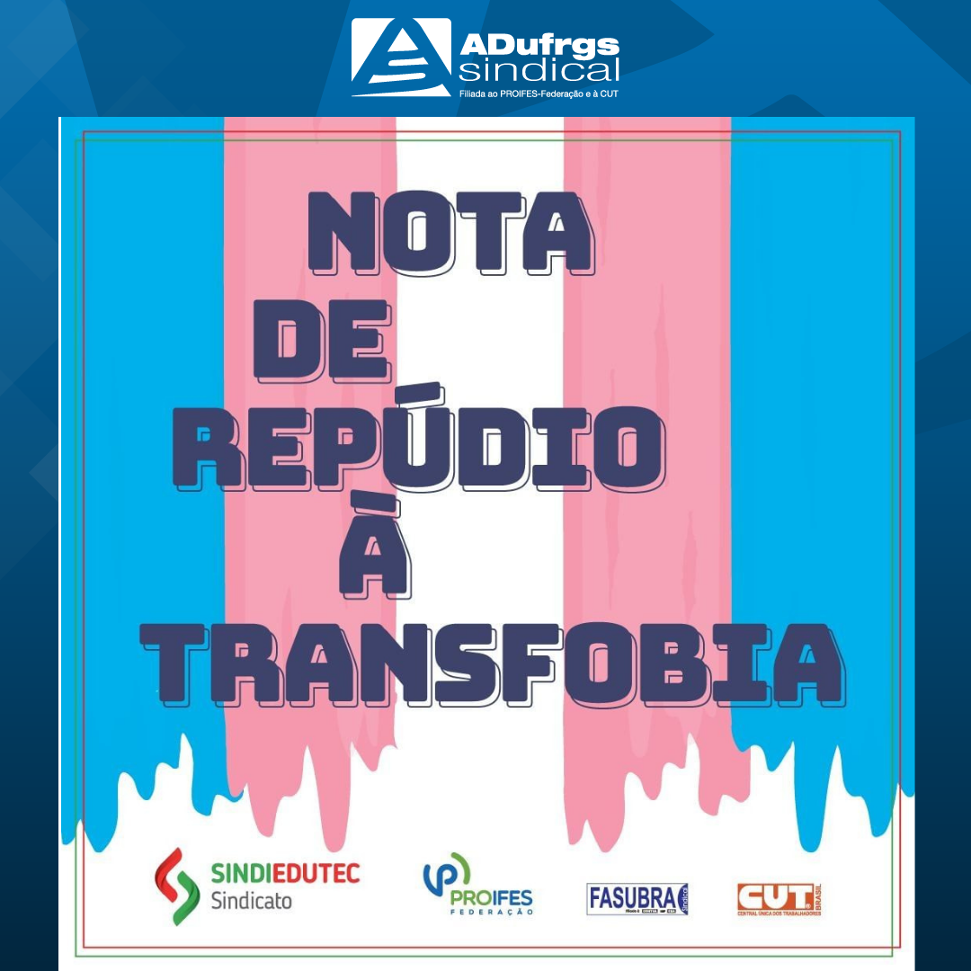 Pelo direito de convívio social sem transfobia e todo o tipo de discriminação