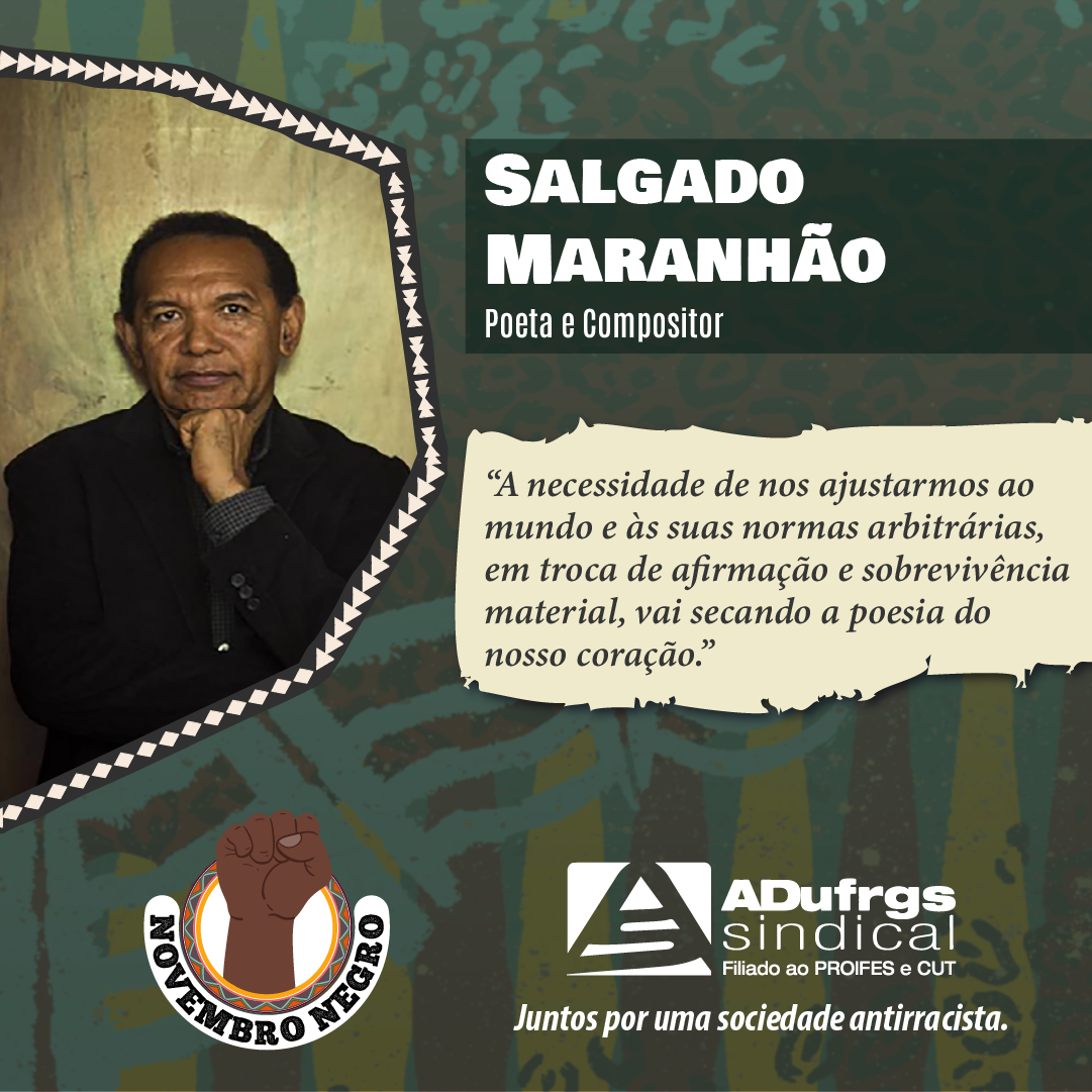 Confira mais um destaque da ADUFRGS-Sindical para a Série Personalidades Negras