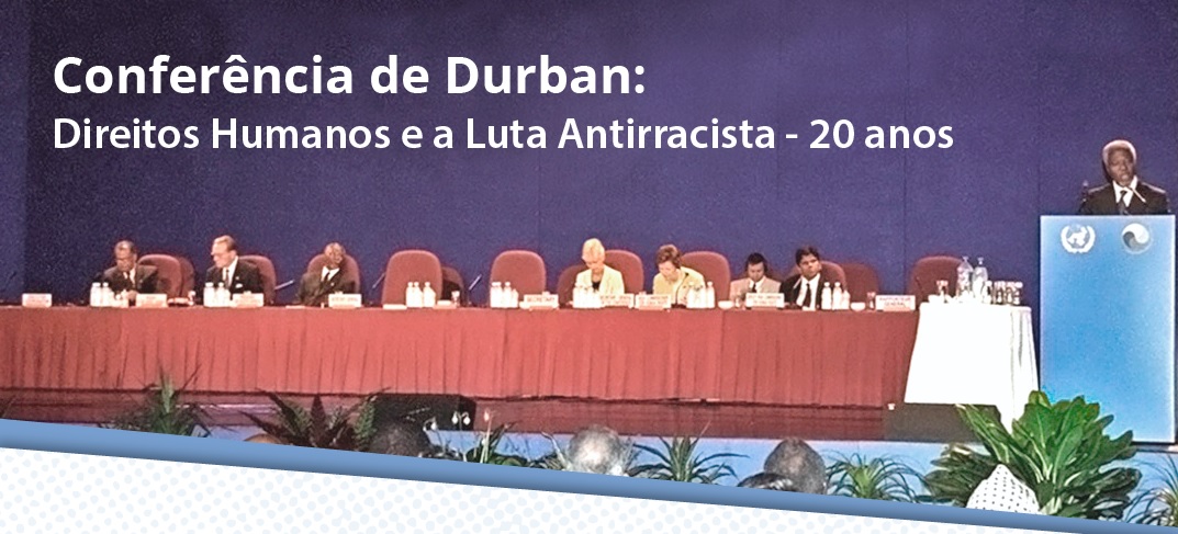 ADUFRGS-Sindical celebra 20 anos da “Conferência de Durban: Direitos Humanos e a Luta Antirracista” e promove live comemorativa