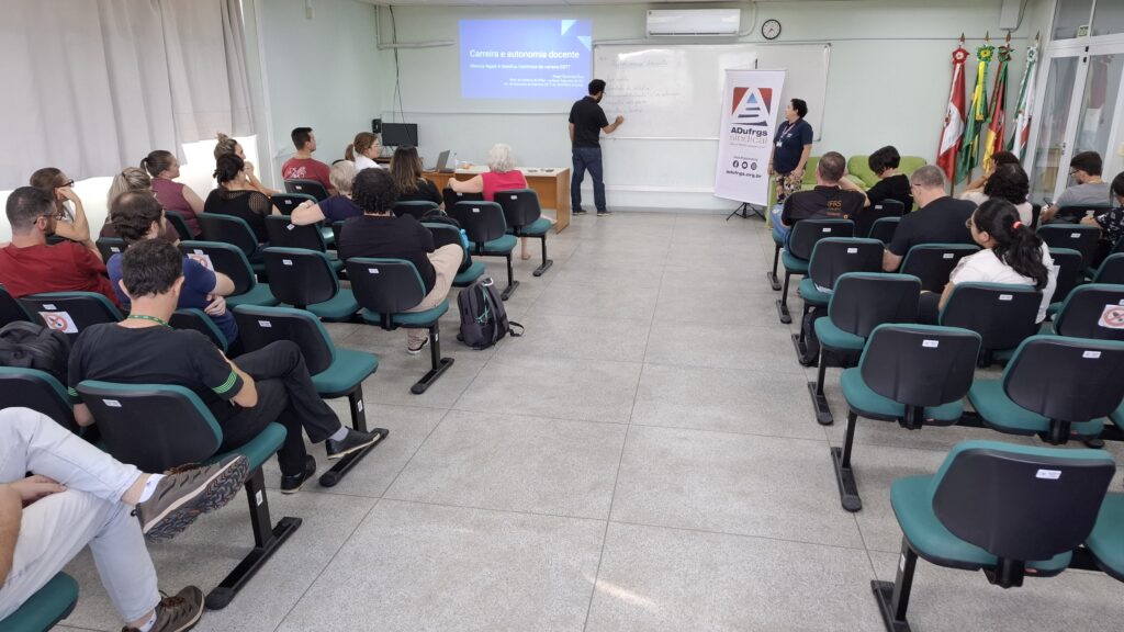 ADUFRGS Com Você visita o IFRS Campus Rolante - ADUFRGS