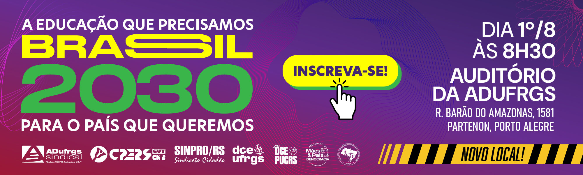 Brasil 2030: inscreva-se!